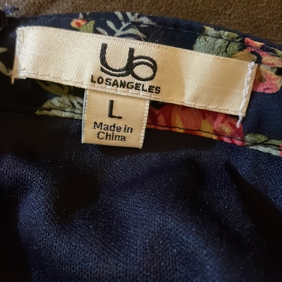 Sheer Floral Skirt with built in slip - Picture 5 of 5